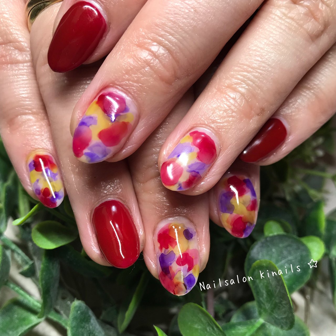ジェル お客様 Nailsalon Kinails のネイルデザイン No 5029344