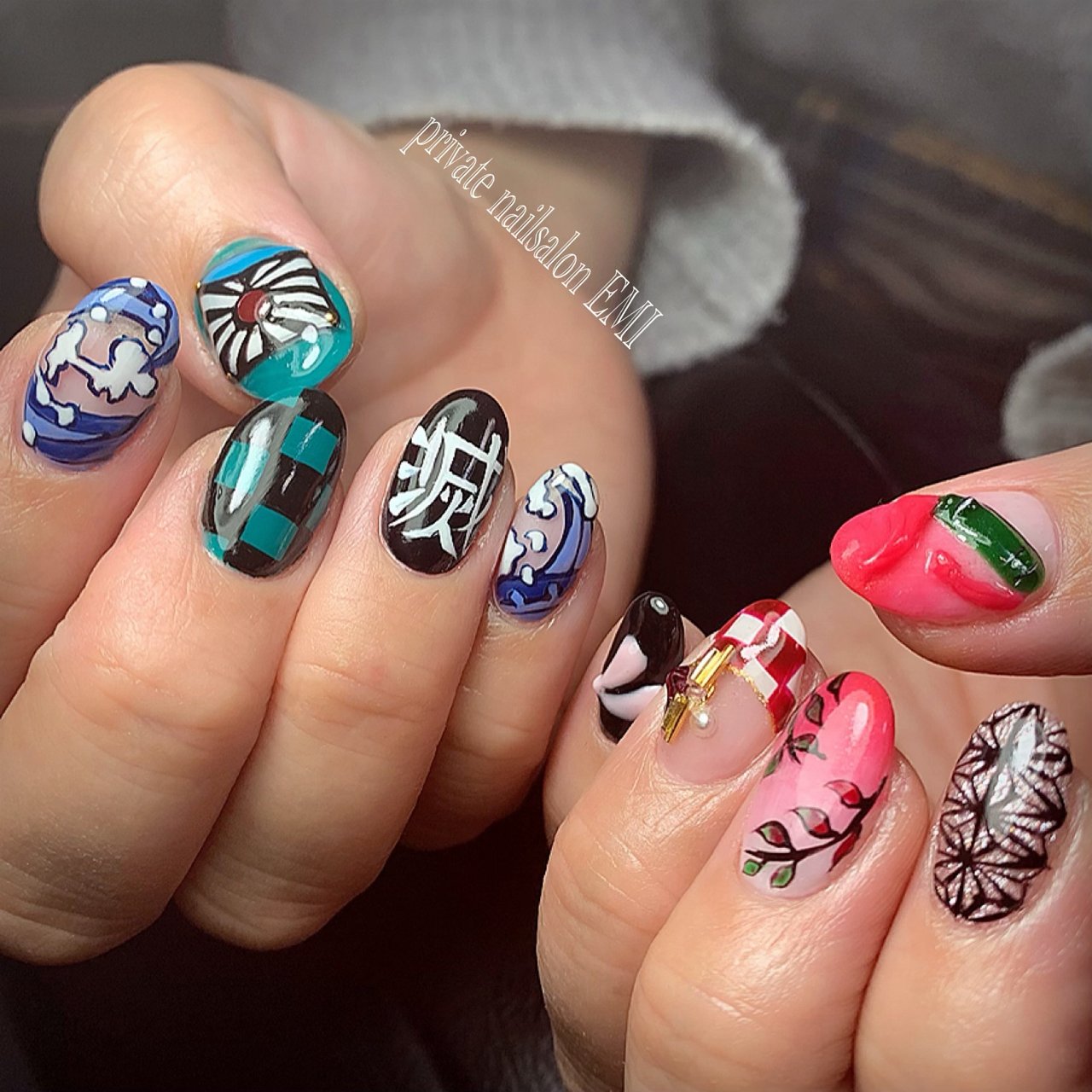 オールシーズン デート 女子会 ハンド フレンチ Private Nailsalon Emiのネイルデザイン No ネイルブック