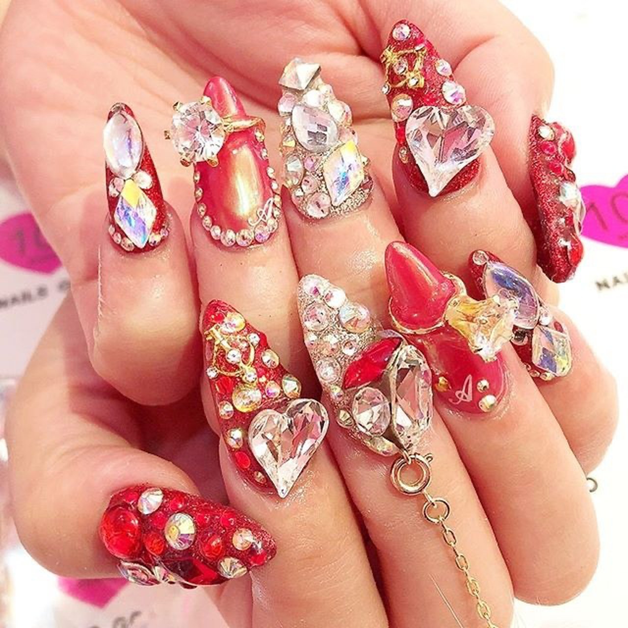 バレンタイン 卒業式 スカルプチュア お客様 Nailsgogo Shibuya Nailsalonのネイルデザイン No ネイル ブック