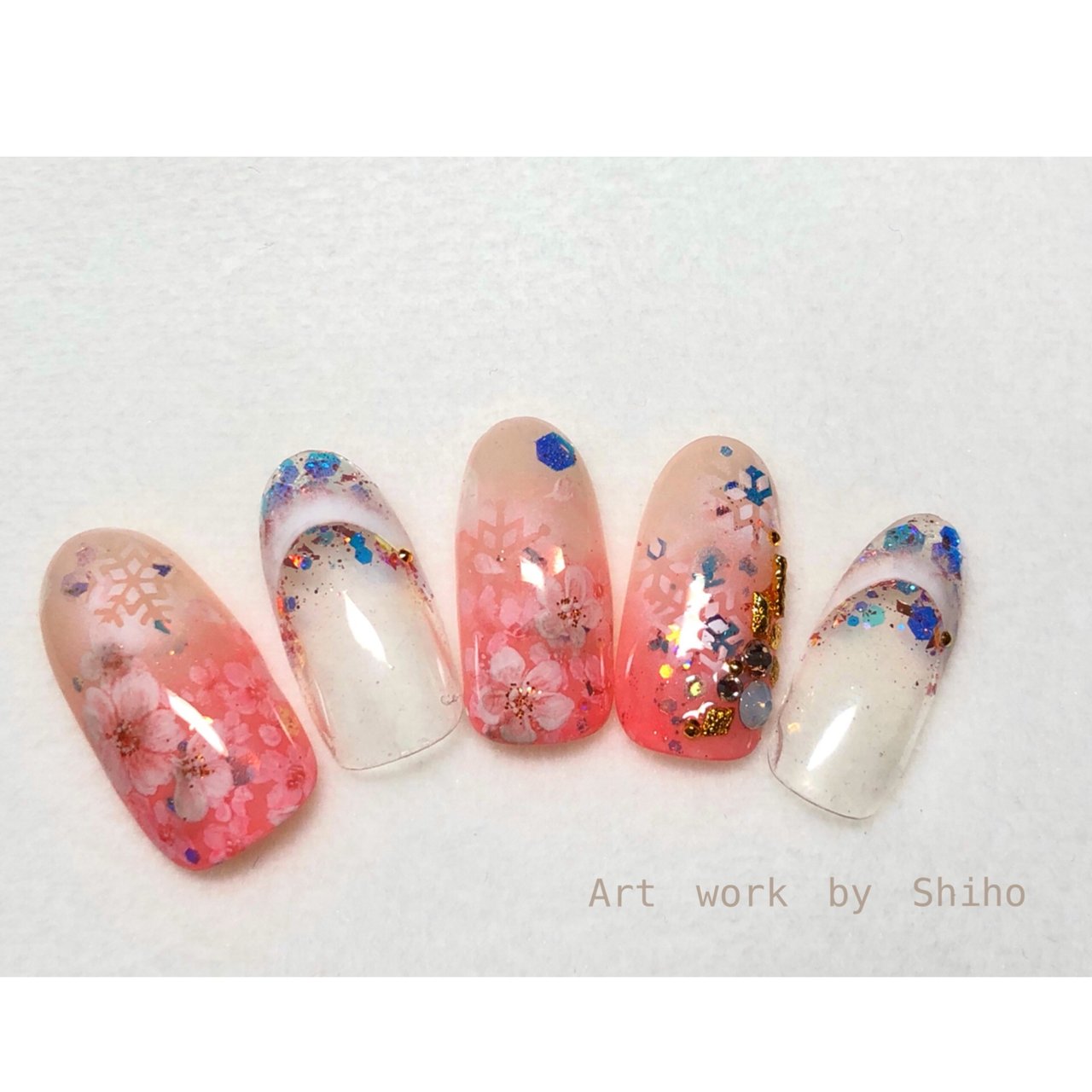 ハンド ジェル ネイルチップ 水野志保のネイルデザイン No ネイルブック