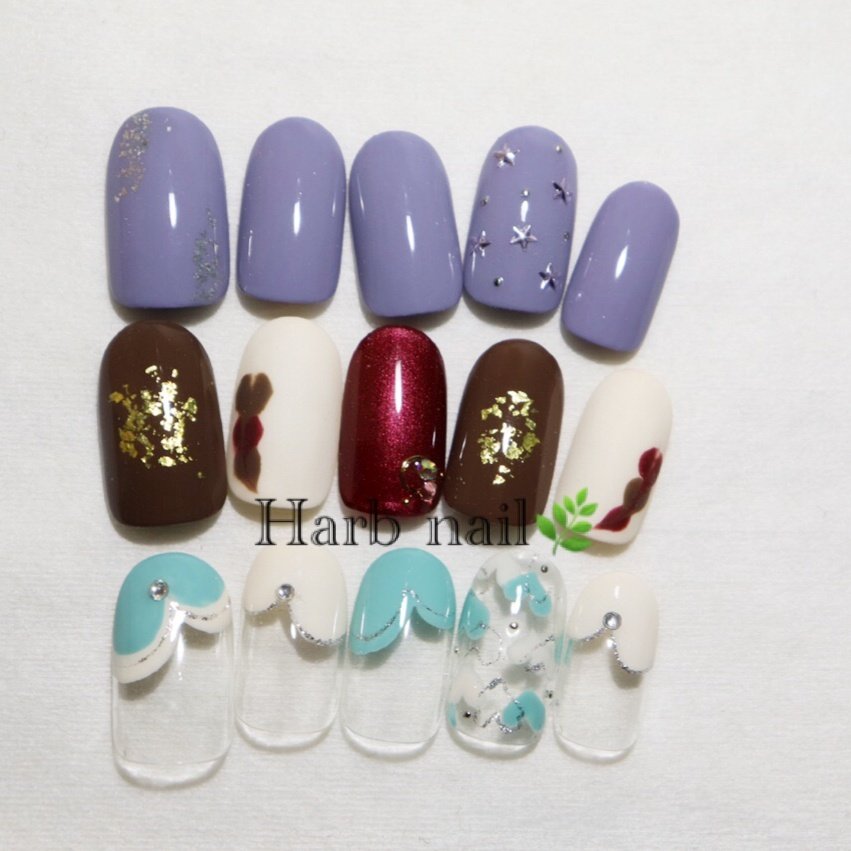 冬 バレンタイン ハンド ジェル ネイルチップ Harb Nailのネイルデザイン No ネイルブック