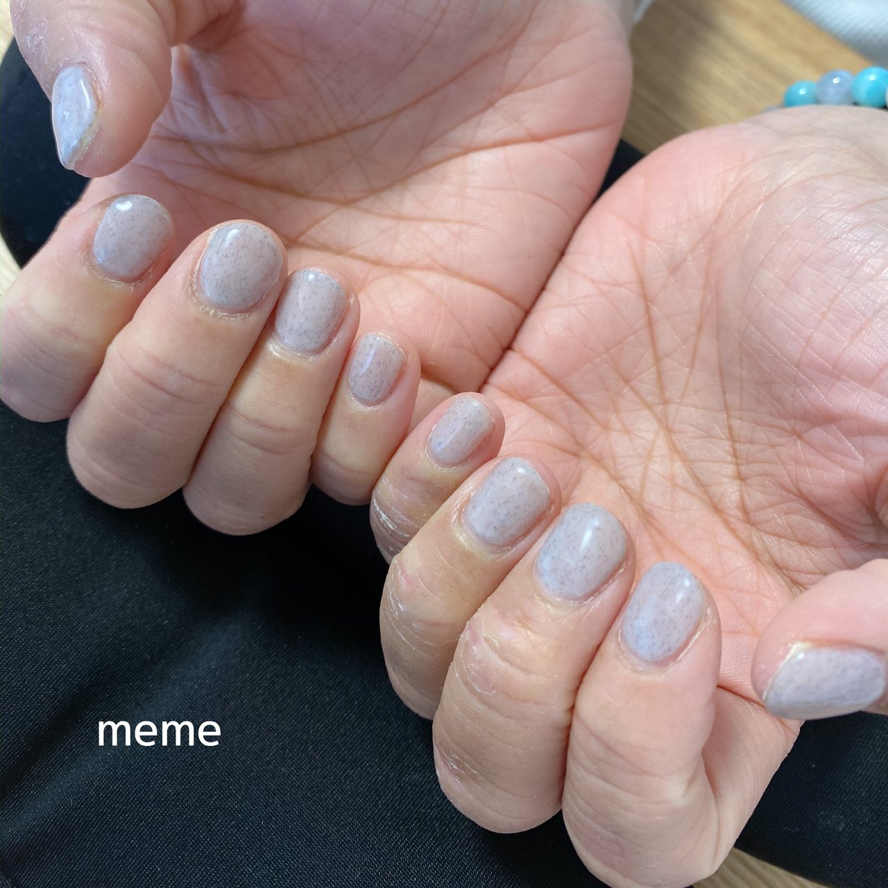 冬 オールシーズン ハンド シンプル ワンカラー Memeのネイルデザイン No ネイルブック