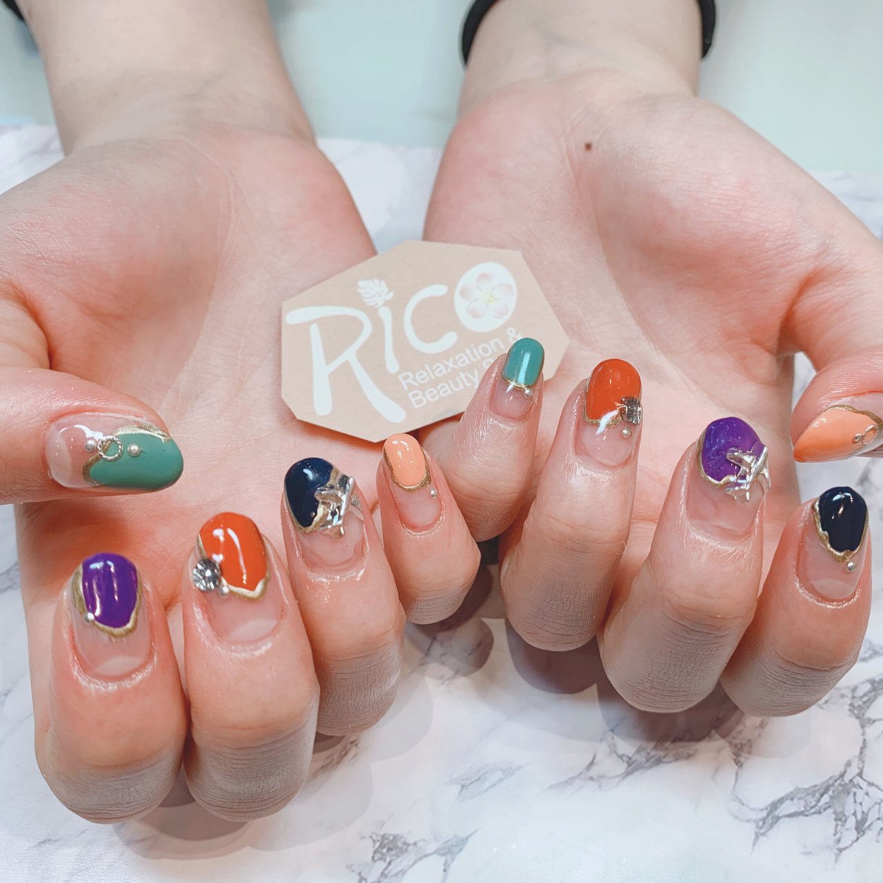 オールシーズン 旅行 ハロウィン パーティー ハンド Nailist Kazumiのネイルデザイン No ネイルブック