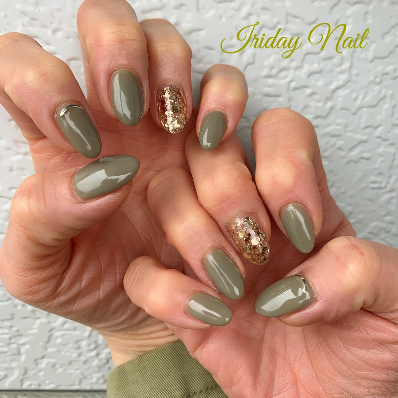 冬 ハンド シンプル ホログラム ラメ Iriday Nailのネイルデザイン No ネイルブック