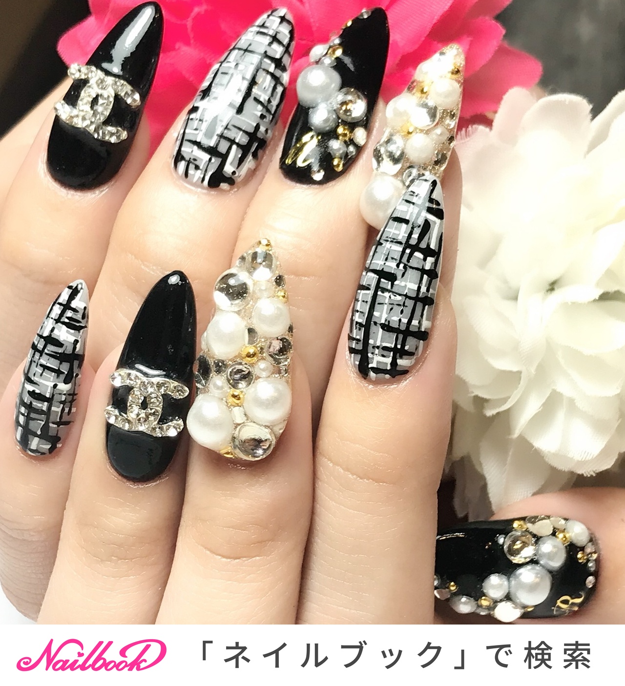 ぴんくだいや♡CHANEL シャネル ネイル 5本セット 2025年】新着