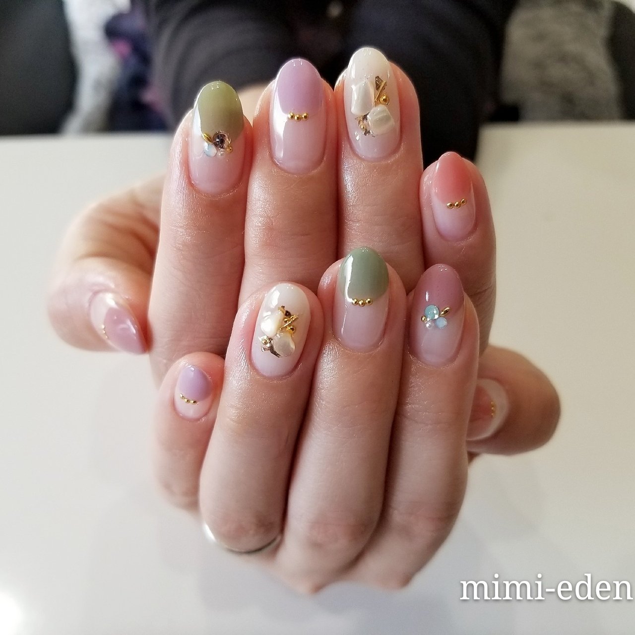 春 卒業式 入学式 デート ハンド Nail Mimiedenのネイルデザイン No ネイルブック