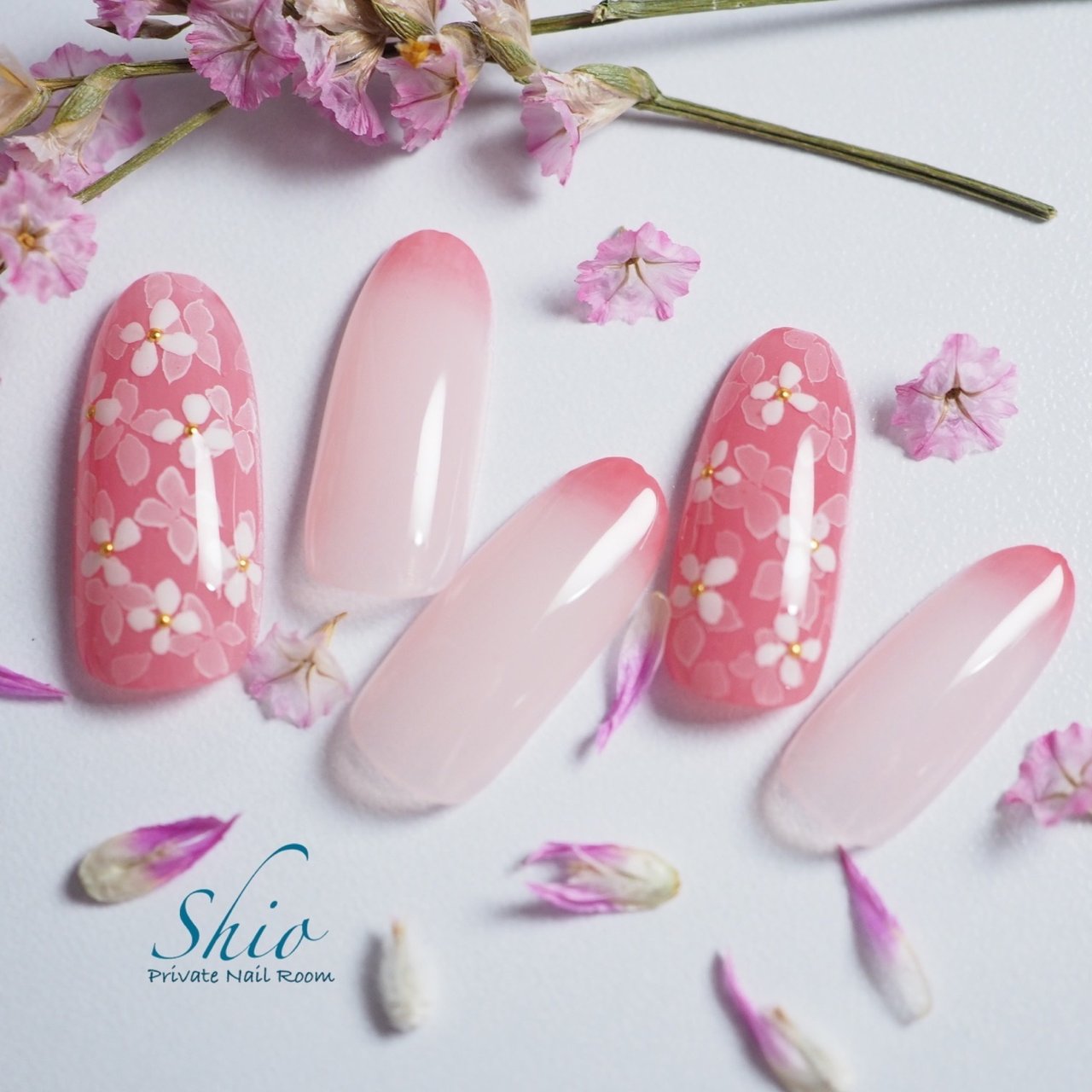 春 オールシーズン オフィス デート ハンド Akariのネイルデザイン No ネイルブック