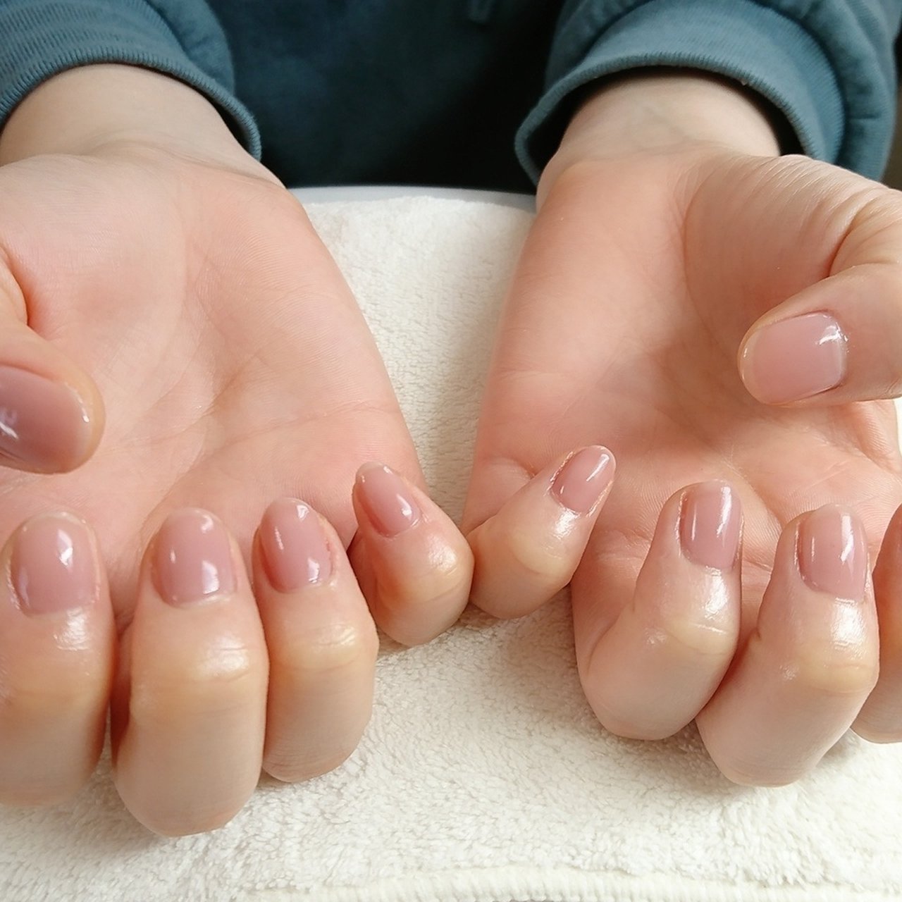 オールシーズン ハンド シンプル ワンカラー ジェルネイル 美 ひまわりのネイルデザイン No ネイルブック