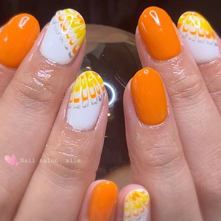 #茅ヶ崎ネイルサロン#格安ネイルサロン#nail salon aile#ジェルネイル#ハンド#ホワイト#オレンジ#イエロー#シルバー#ピーコック#アートし放題#ビタミンカラー 


自店ジェルオフ1000円（4週間以上経過しているため）
ハンドアートし放題5500円（右手親指にもデザインあり）
下記の詳細情報に自店ジェルオフの金額は含まれておりません。 #オールシーズン #ハンド #シンプル #ワンカラー #ピーコック #ミディアム #ホワイト #オレンジ #イエロー #ジェルネイル #お客様 #Nail salon aile #ネイルブック