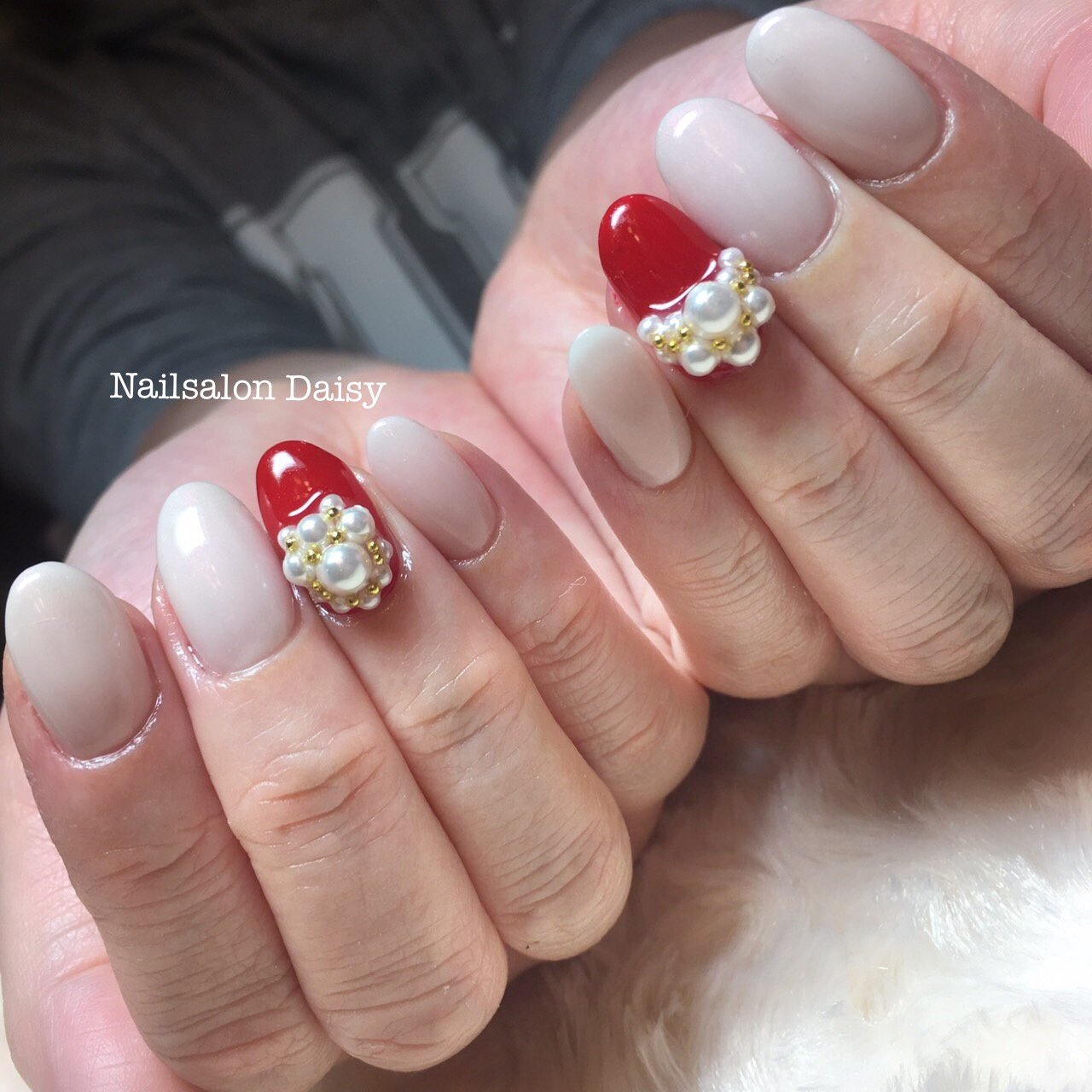 ハンド パール お客様 Nailsalondaisyのネイルデザイン No ネイルブック