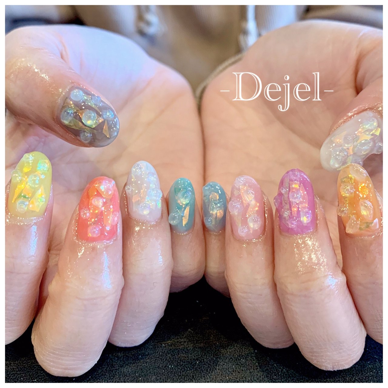 オールシーズン リゾート ライブ パーティー ハンド Nail Salon Dejel ディジェールのネイルデザイン No ネイル ブック