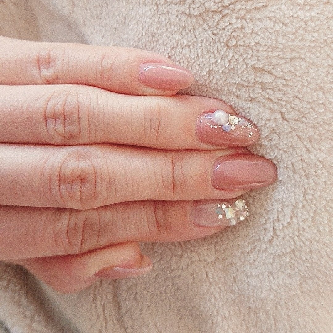 オールシーズン ハンド シンプル ワンカラー シェル Yukidaryumaのネイルデザイン No ネイルブック