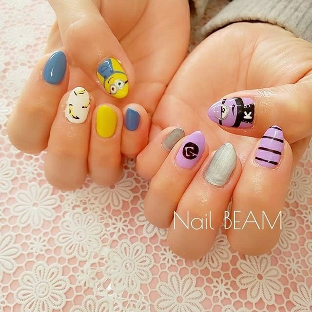 春 冬 オールシーズン 旅行 イニシャル Nailbeamのネイルデザイン No ネイルブック