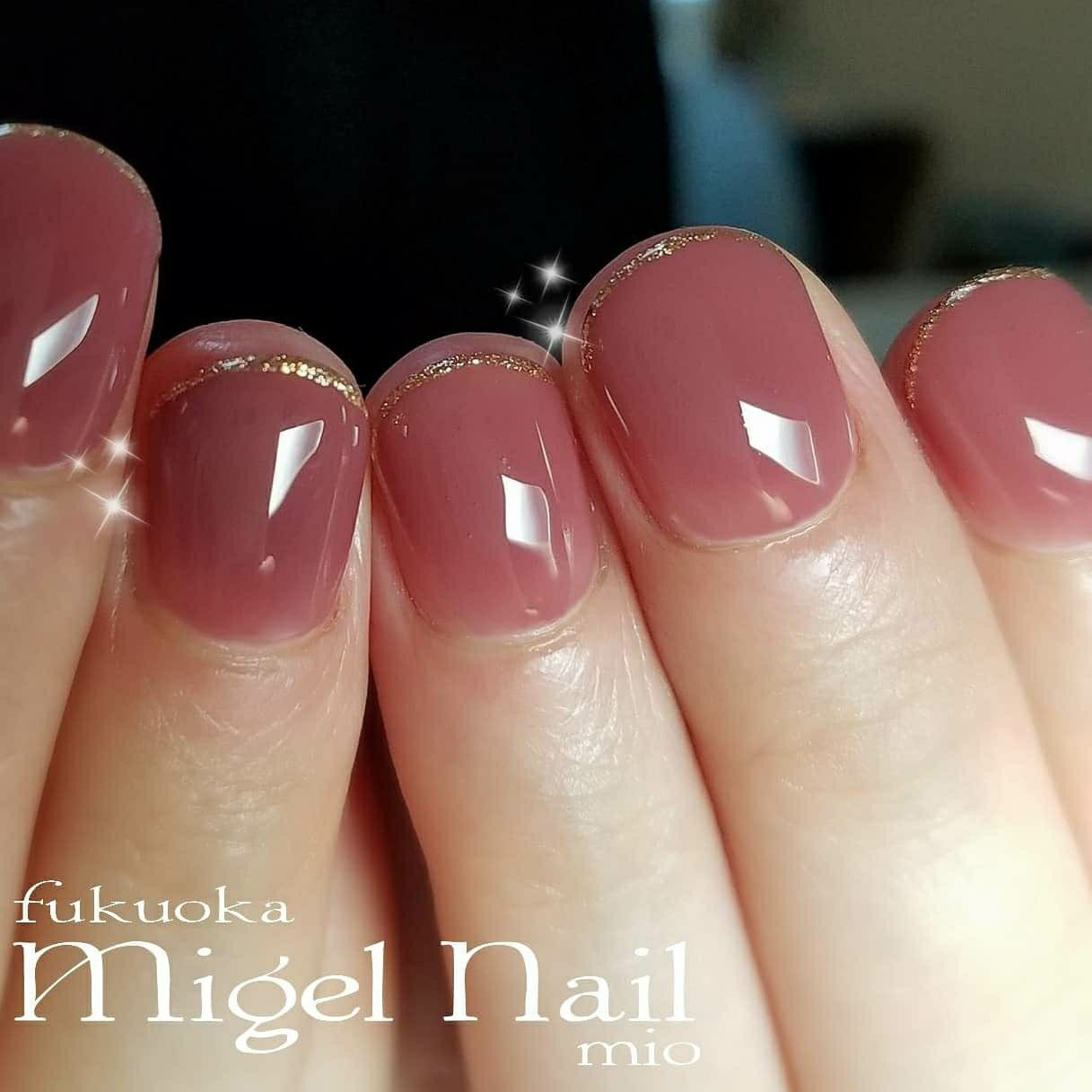 秋 冬 オフィス パーティー ハンド Migel Nailのネイルデザイン No ネイルブック