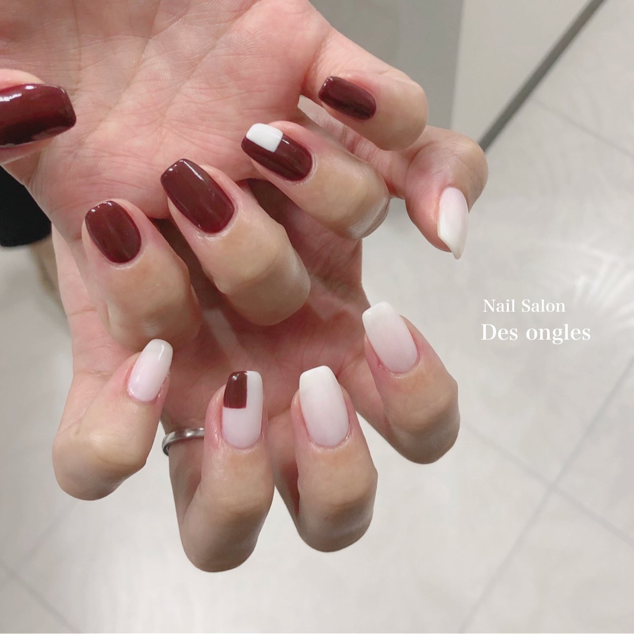 オールシーズン オフィス デート 女子会 ハンド Des Ongles1234のネイルデザイン No ネイルブック