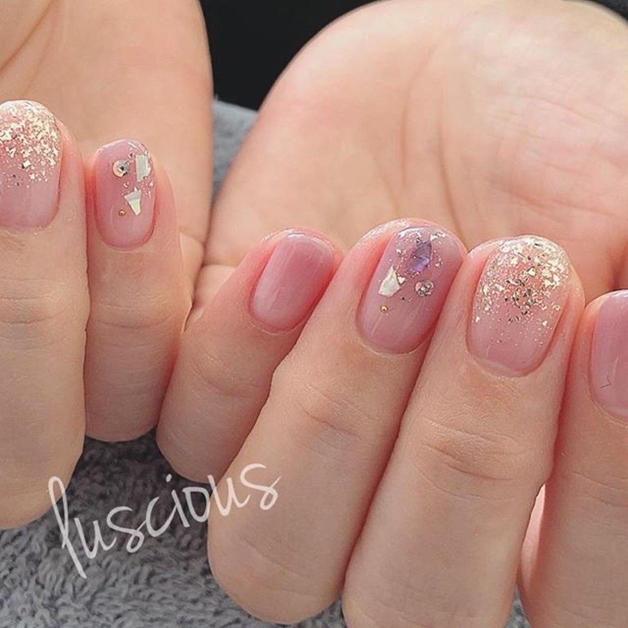 春 冬 ハンド シンプル ニット Higのネイルデザイン No ネイルブック