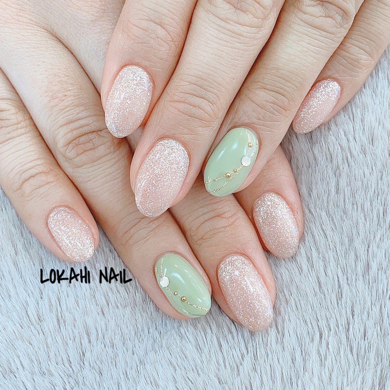 春/卒業式/入学式/ハンド/シンプル - LOKAHI NAIL ロカヒネイルの