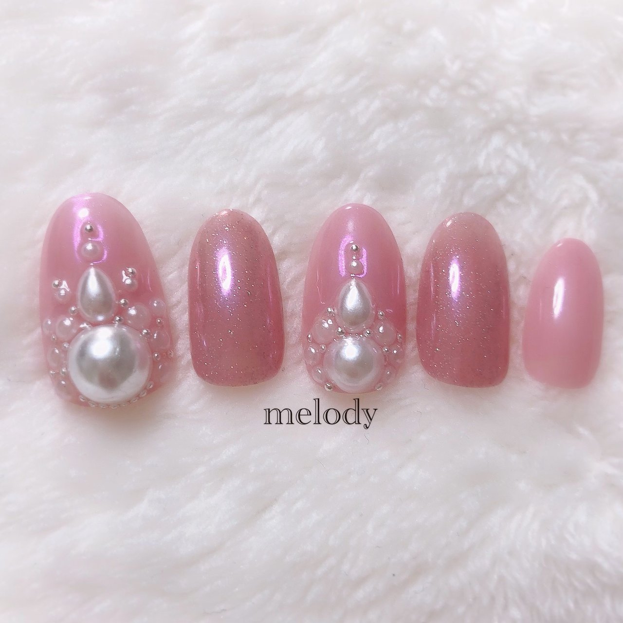 春 オールシーズン バレンタイン ブライダル ハンド 𝐦𝐞𝐥𝐨𝐝𝐲 Nail 仙台のネイルデザイン No ネイルブック