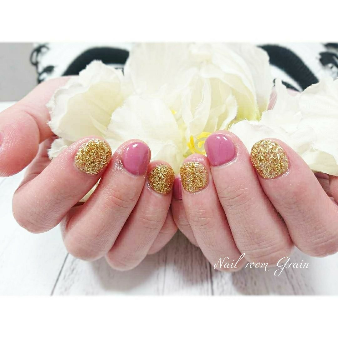オールシーズン パーティー デート 女子会 ハンド 福岡粕屋 Nail Room Grainのネイルデザイン No ネイルブック