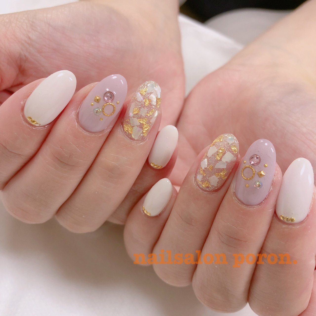 春 夏 バレンタイン オフィス ハンド Nailsalon Poron のネイル