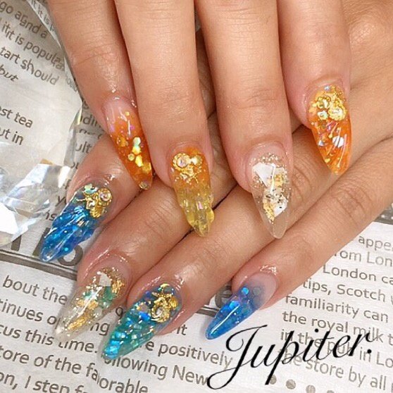 春 夏 秋 冬 ハンド Jupiterのネイルデザイン No ネイルブック
