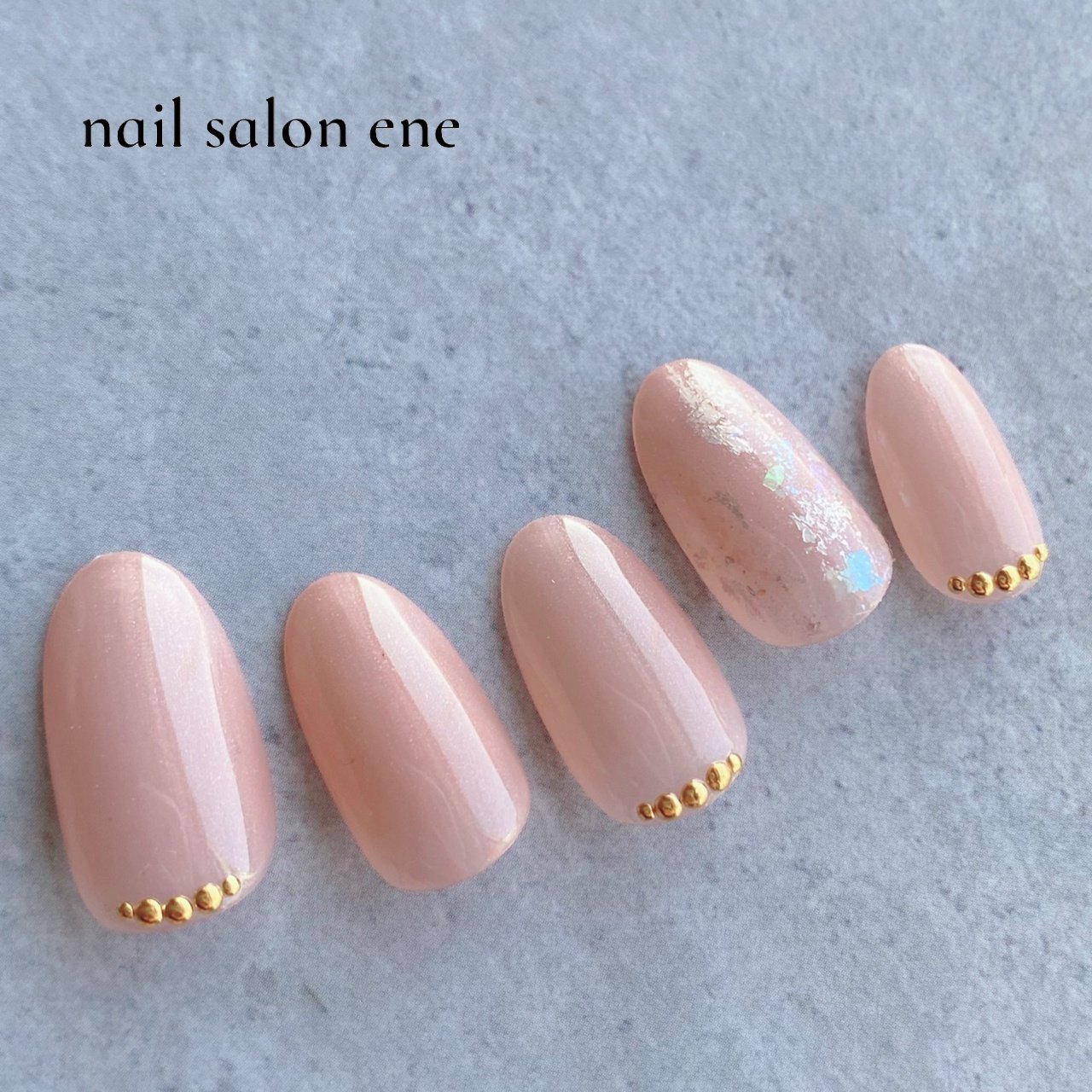 春 オールシーズン ハンド シンプル ホイル Nail Salon Ene エネ のネイルデザイン No ネイルブック