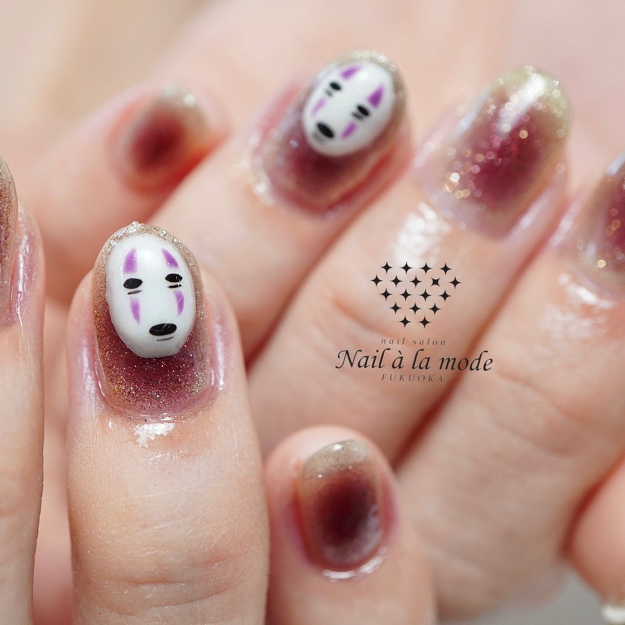 オールシーズン ハンド 痛ネイル キャラクター チーク Nail Alamodeのネイルデザイン No ネイルブック