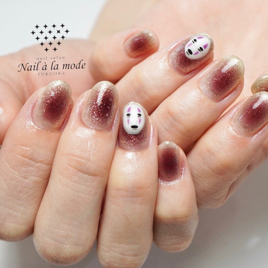 オールシーズン ハンド 痛ネイル キャラクター チーク Nail Alamodeのネイルデザイン No ネイルブック