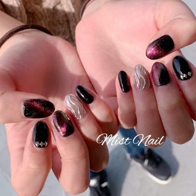 オールシーズン 旅行 ライブ パーティー ハンド Maiimnailのネイルデザイン No ネイルブック