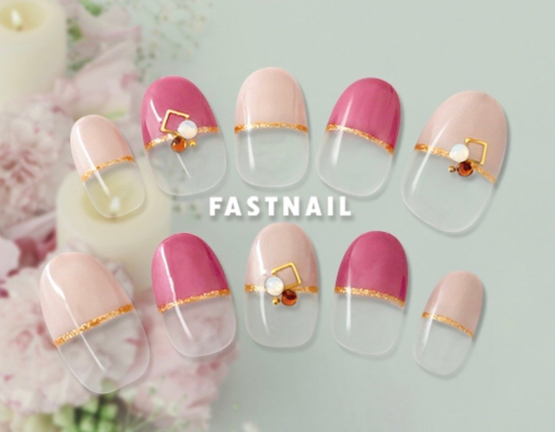 オールシーズン オフィス デート 女子会 ハンド Fast Nail ファストネイル のネイルデザイン No ネイルブック