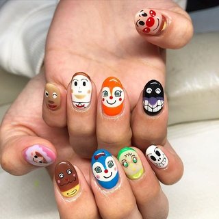 赤ちゃんマンのネイルデザイン ネイルブック