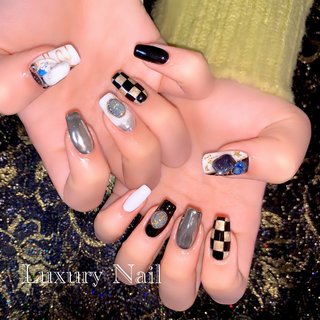 #カッコ可愛いネイル #成人式ネイル #チェッカーネイル #ミラーネイル #rock #チェッカー
#和柄ネイル #黒ネイル #金箔ネイル
#ネイルデザイン #天然石ネイル #ぎゃんかわ
#市松模様ネイル #followme #市松模様
#おしゃれ女子 #ライブ用ネイル
#instagood #instalike #likeforlikes #likeforfollow
#美容学生 #美容 #美容師 #nail #ネイル
#名古屋ネイルサロン #ぎゃんぎゃん #ハーフミラー #オールシーズン #成人式 #卒業式 #浴衣 #ハンド #変形フレンチ #ワンカラー #ミラー #和柄 #ミディアム #ホワイト #ブラック #メタリック #ジェルネイル #お客様 #ちいやん #ネイルブック