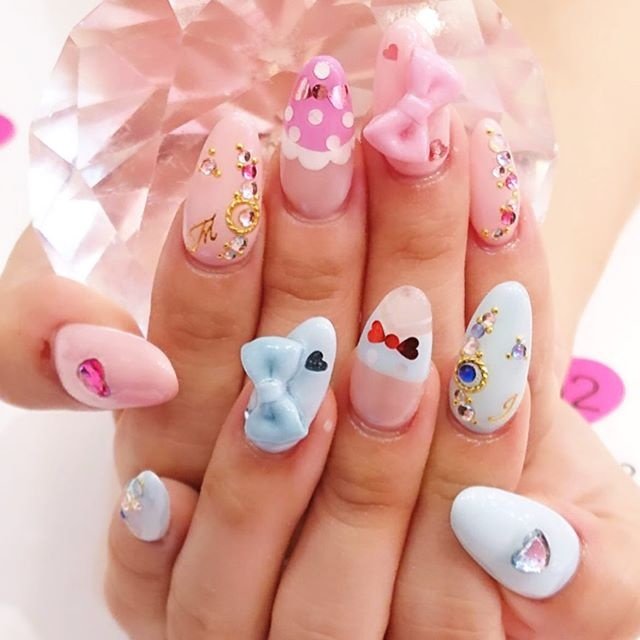 春 成人式 バレンタイン 卒業式 ハンド Nailsgogo Shibuya Nailsalonのネイルデザイン No ネイルブック