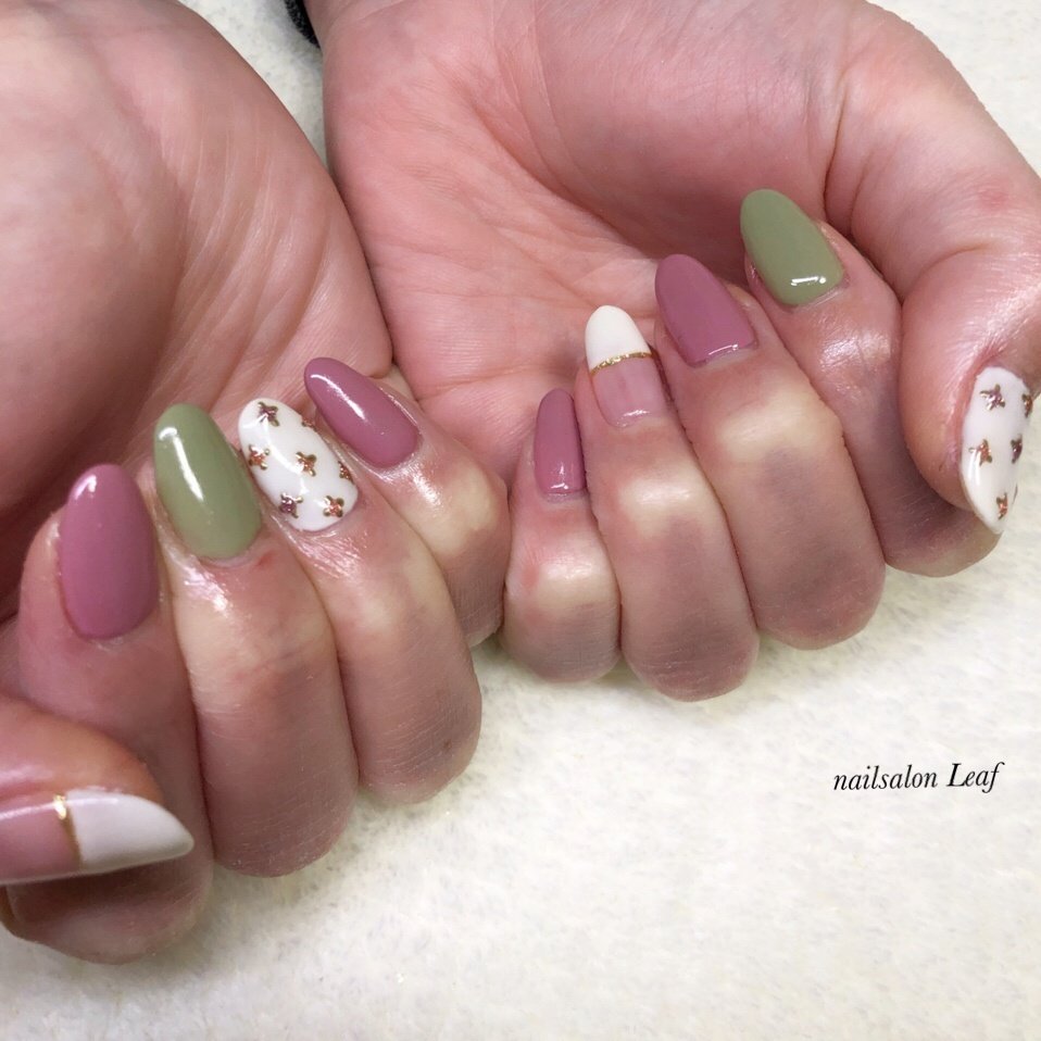 冬 パーティー デート 女子会 ハンド Nailsalon Leaf のネイルデザイン No ネイルブック