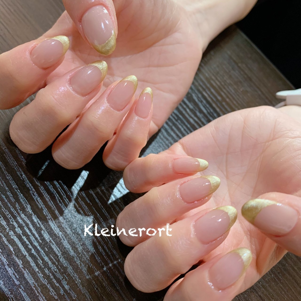 オフィス デート 女子会 フレンチ グレージュ Nailsalon Kleinerortのネイルデザイン No ネイルブック