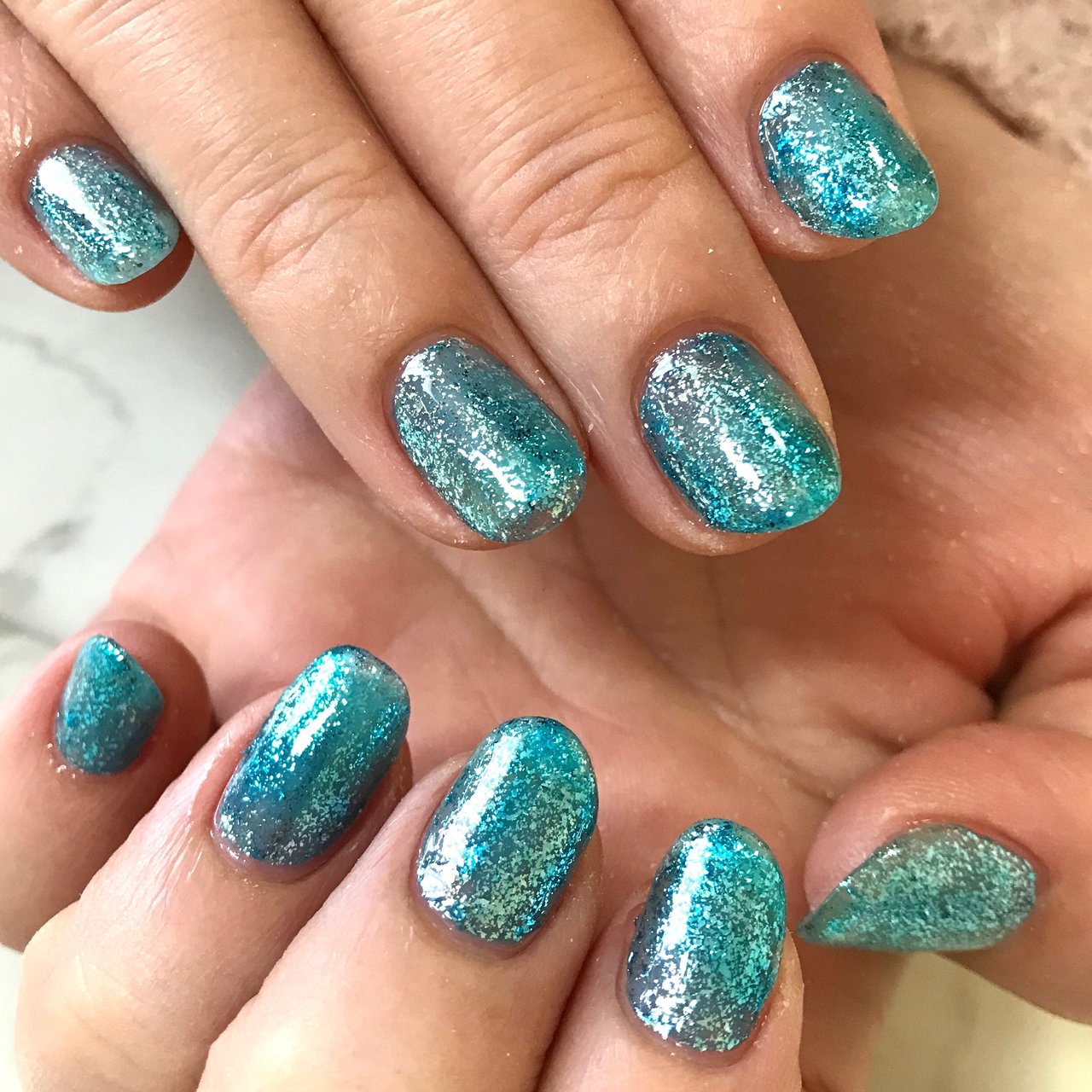 春 夏 シンプル ラメ ワンカラー Nail Salon Kapaliliのネイルデザイン No ネイルブック