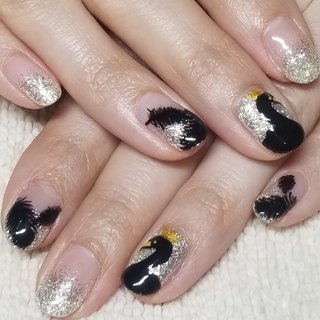 人気順 フェザー 羽 Btsネイルのネイルデザイン ネイルブック