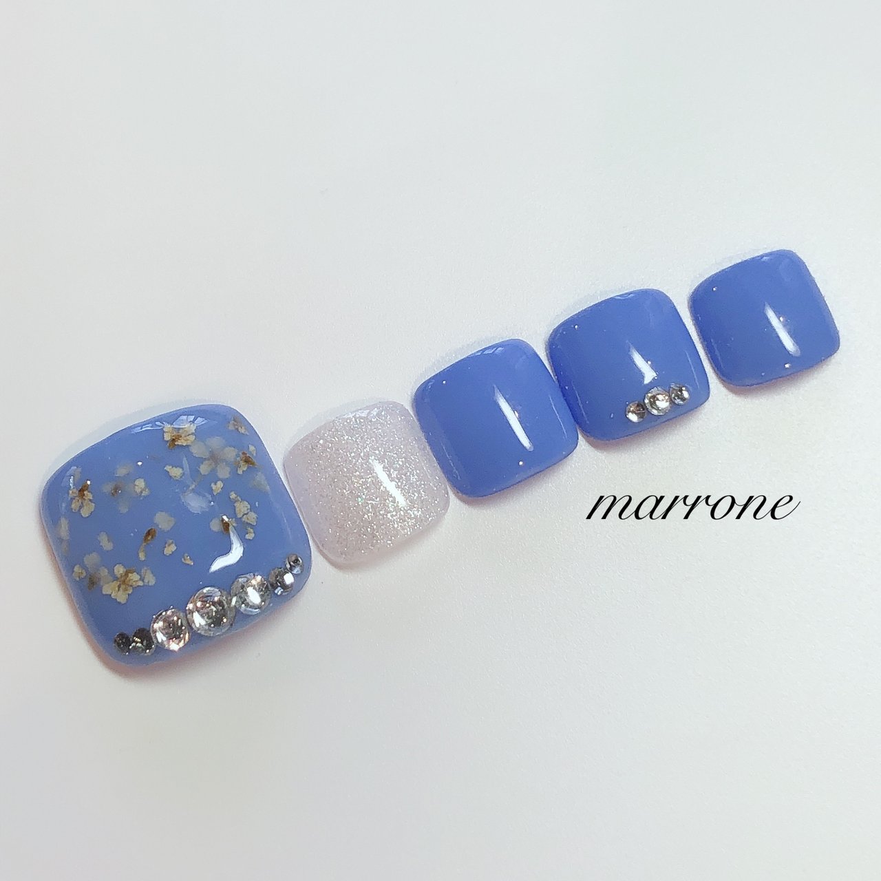 春 夏 旅行 海 フット Marrone マローネ のネイルデザイン No ネイルブック