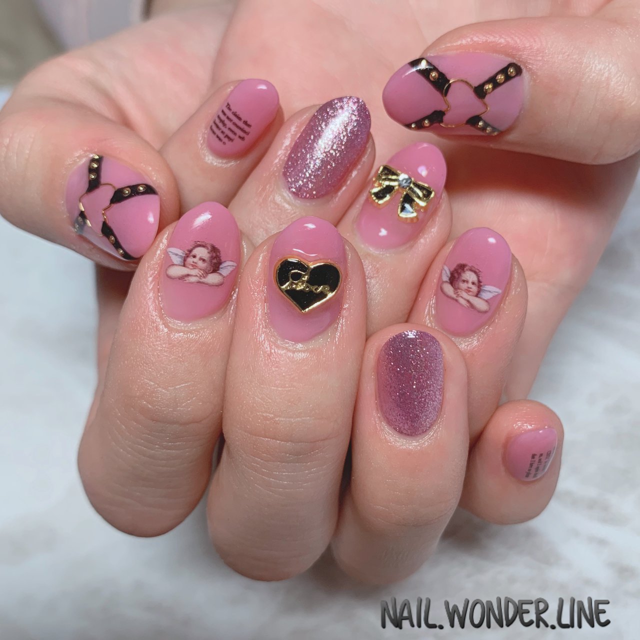 オールシーズン バレンタイン クリスマス パーティー ハンド ネイルサロン ワンダーラインのネイルデザイン No ネイルブック