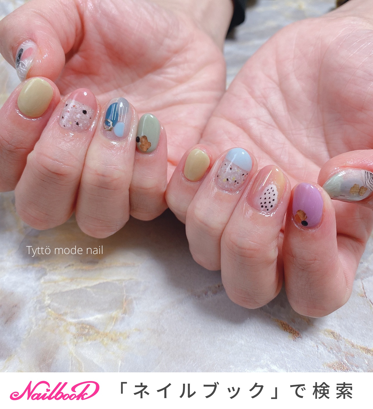 春 オールシーズン 旅行 ブライダル ジェル Tytto Nailのネイルデザイン No ネイルブック