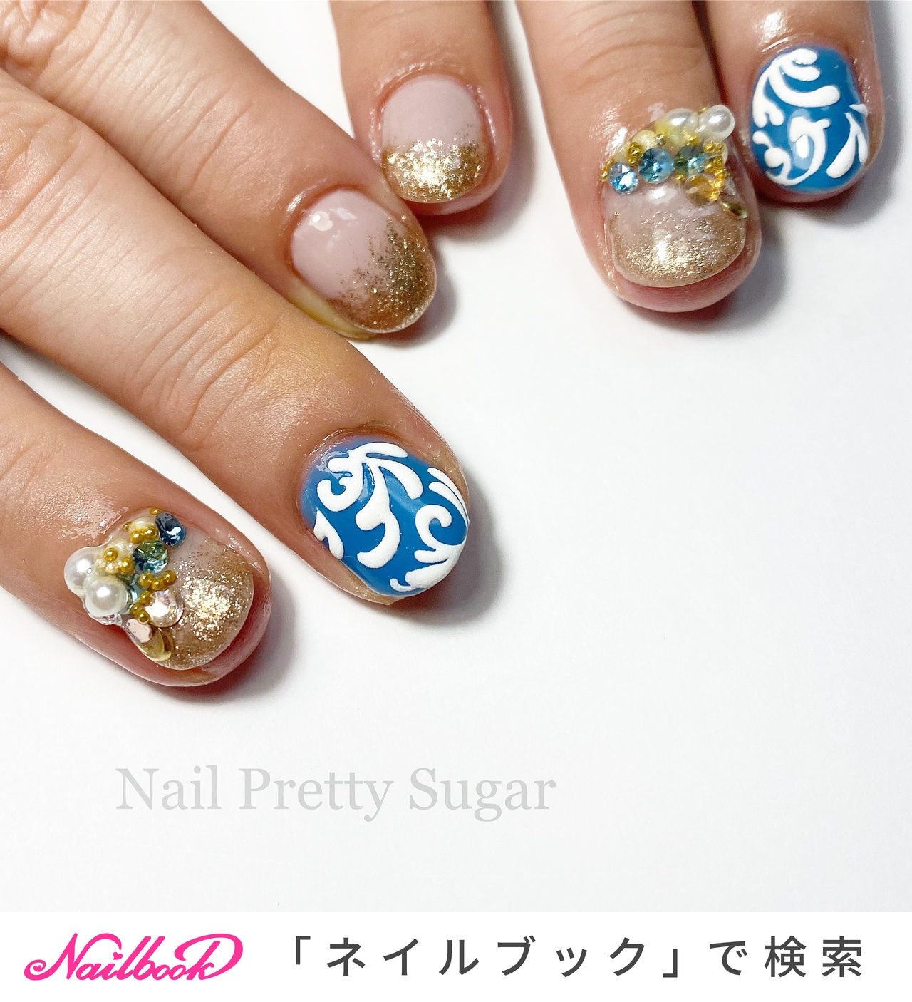 キューティクルネイルのネイルデザイン ネイルブック