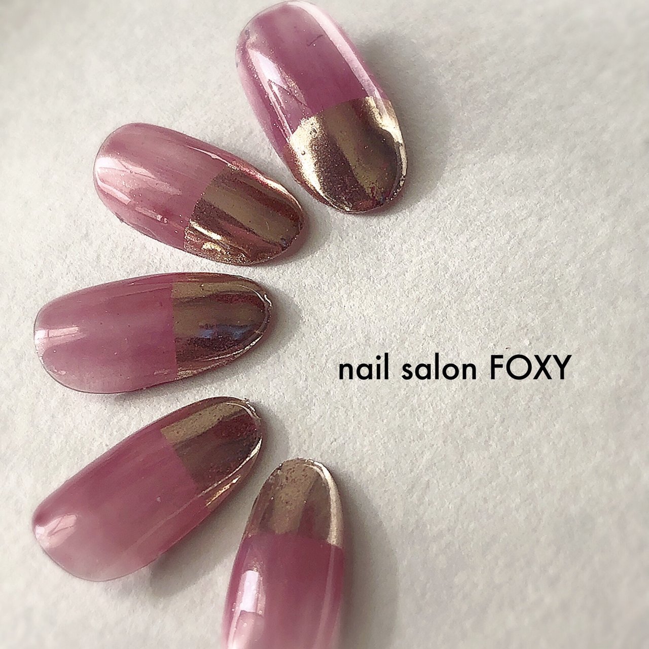 秋 冬 オールシーズン ハンド フレンチ Nail Salon Foxyのネイルデザイン No ネイルブック