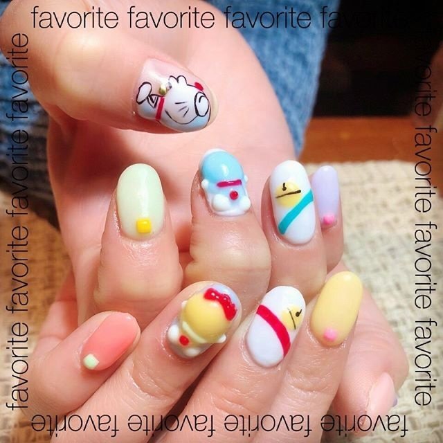 オールシーズン ライブ スポーツ ハロウィン ハンド Mioumodeのネイルデザイン No ネイルブック