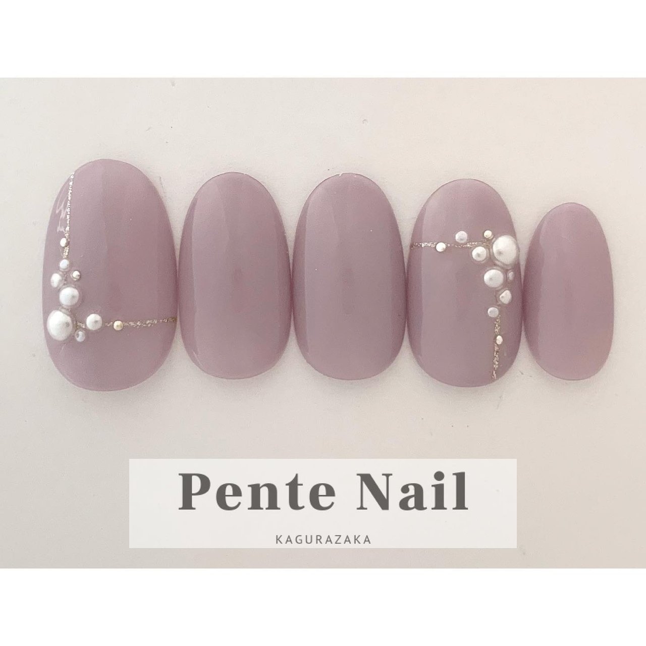 オールシーズン ブライダル パーティー 女子会 ハンド Pente Nailのネイルデザイン No ネイルブック