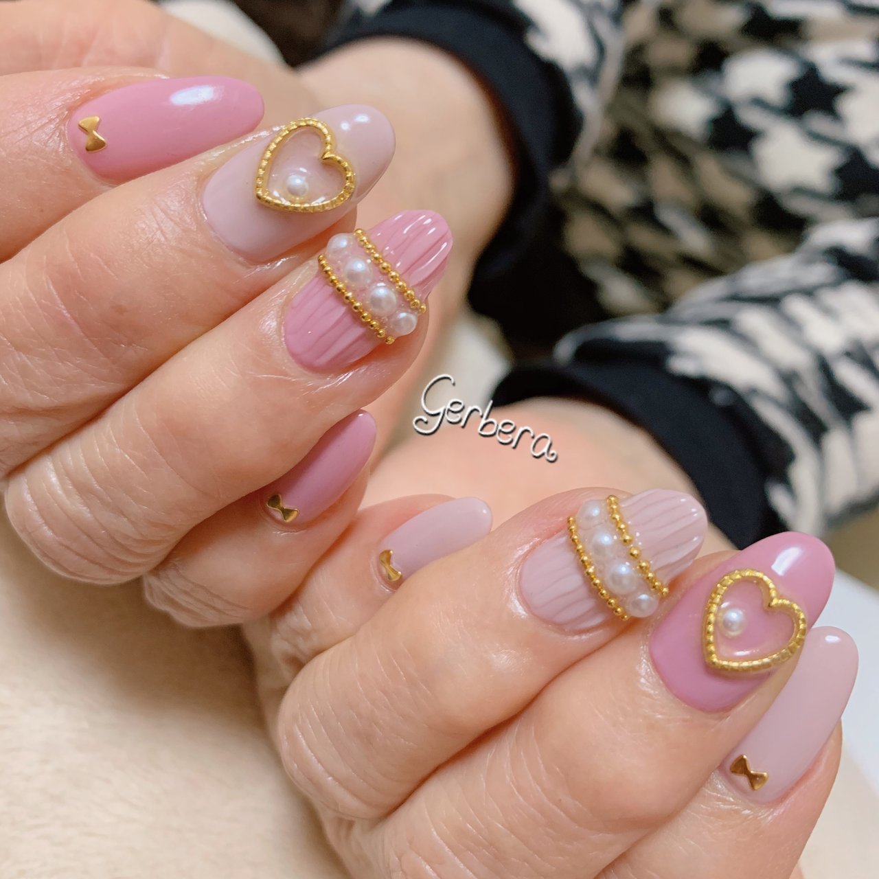 オールシーズン パーティー デート 女子会 ハンド Nail Gerberaのネイルデザイン No 5079700 ネイルブック