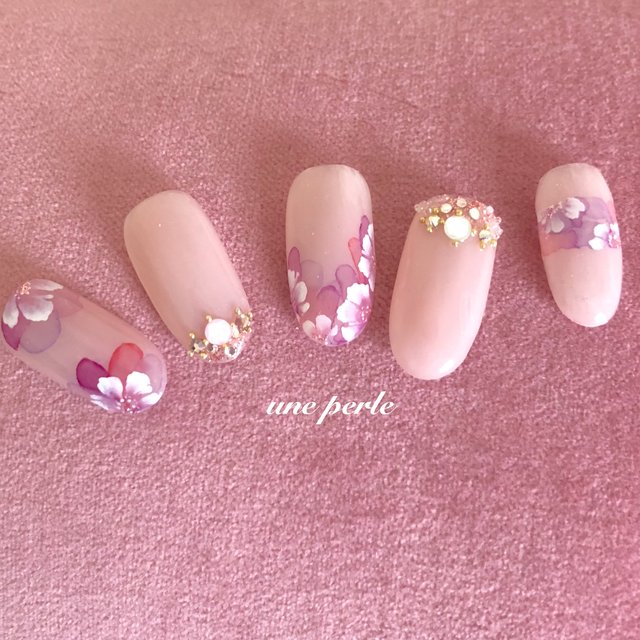 Une Perle ユヌ ペルル 鷺沼のネイルサロン ネイルブック