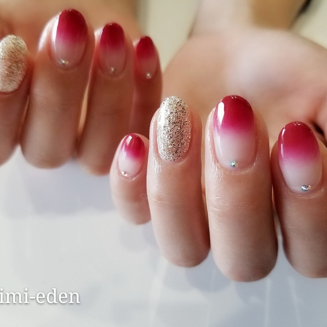 ブライダル パーティー デート 女子会 ハンド Nail Mimiedenのネイルデザイン No ネイルブック