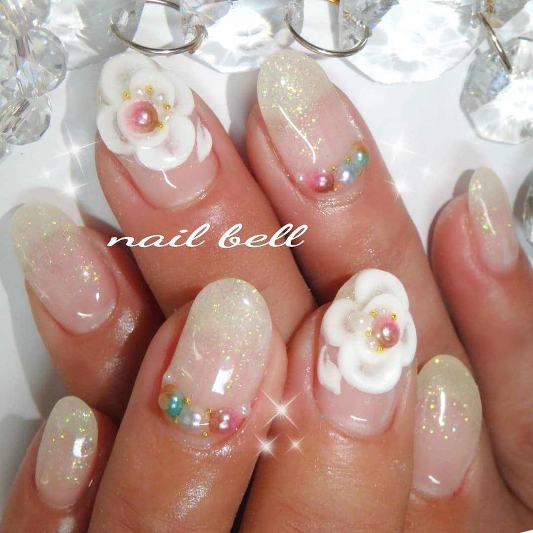 春 パーティー デート 女子会 ハンド さいとうりな Nail Bell ネイルベル のネイルデザイン No ネイルブック