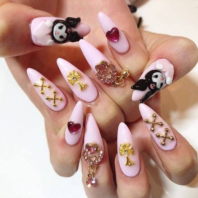 キャラクター 3d Nailsgogo Shibuya Nailsalonのネイルデザイン No ネイルブック