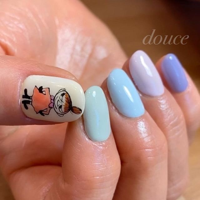 春 バレンタイン 女子会 ハンド シンプル Nailsalon Douceのネイルデザイン No ネイルブック